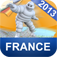2013 Michelin France map